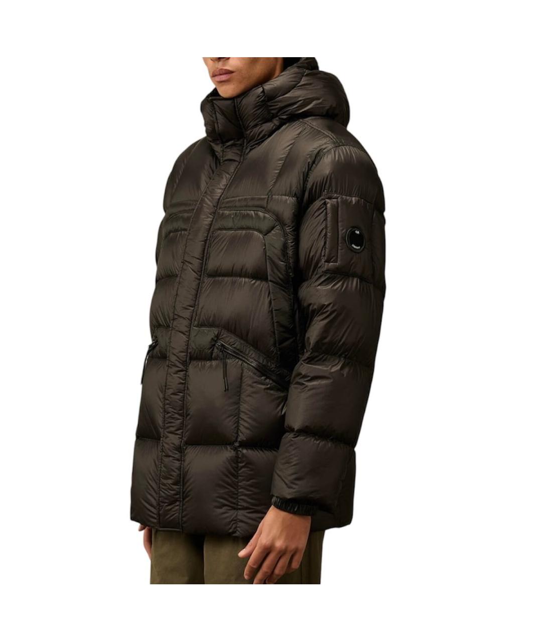 CP COMPANY Хаки полиамидовый пуховик, фото 2
