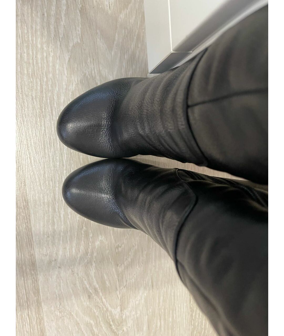 GIAN MARCO LORENZI Черные кожаные сапоги, фото 3