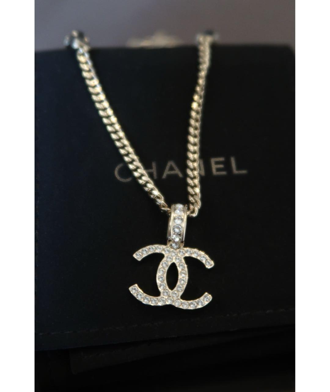 CHANEL Черное колье, фото 3