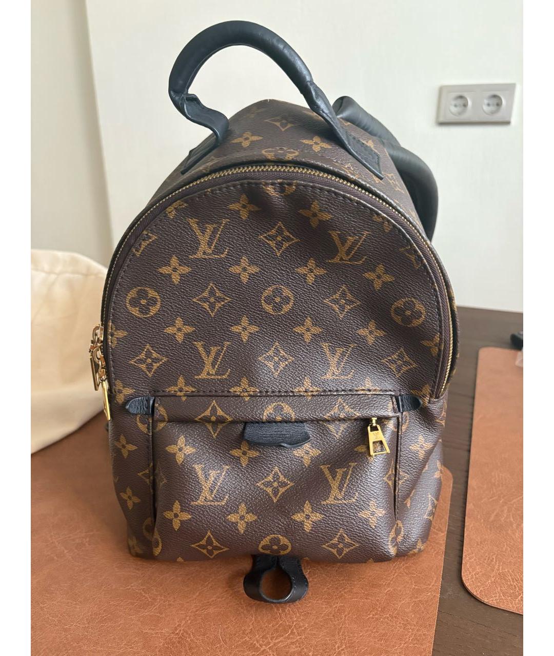 LOUIS VUITTON Коричневый рюкзак, фото 9