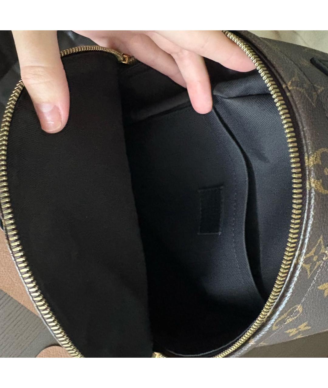 LOUIS VUITTON Коричневый рюкзак, фото 4