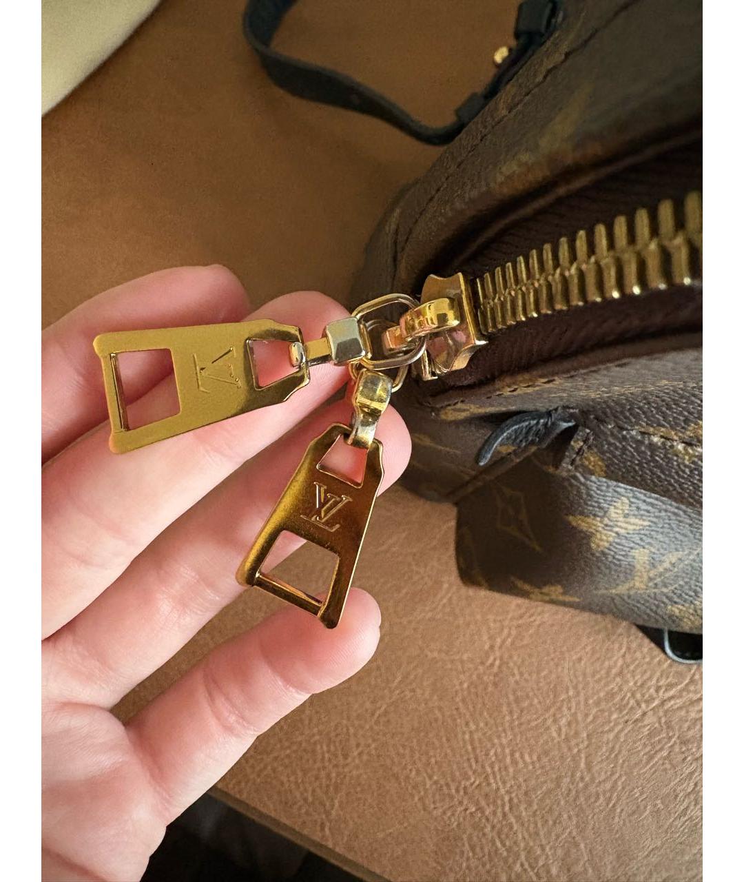 LOUIS VUITTON Коричневый рюкзак, фото 5