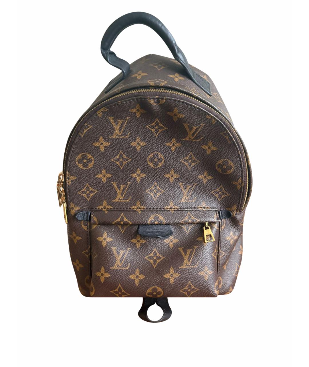 LOUIS VUITTON Коричневый рюкзак, фото 1