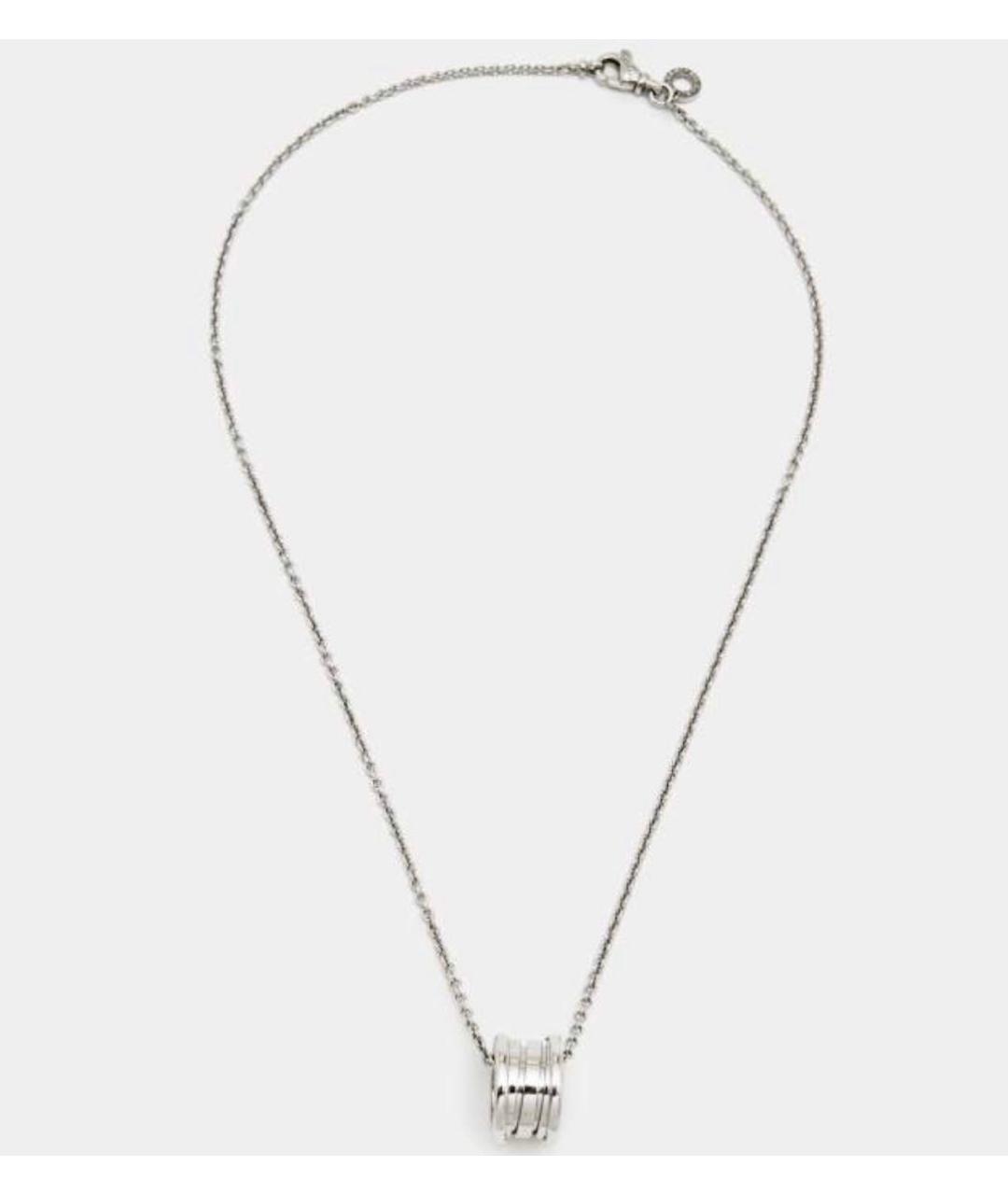 BVLGARI Серебряная подвеска из белого золота, фото 3