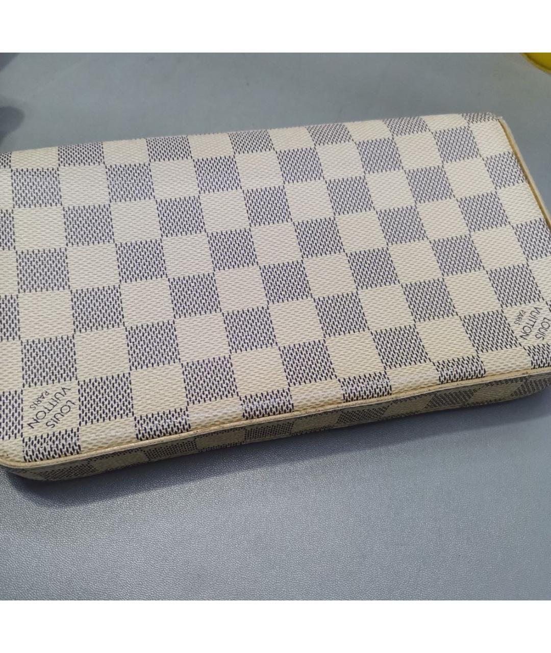 LOUIS VUITTON Белая сумка через плечо из искусственной кожи, фото 5