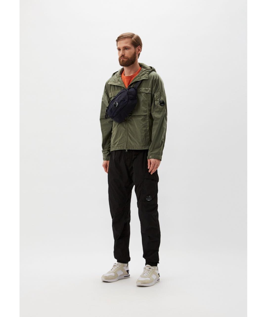 CP COMPANY Черные полиамидовые повседневные брюки, фото 4