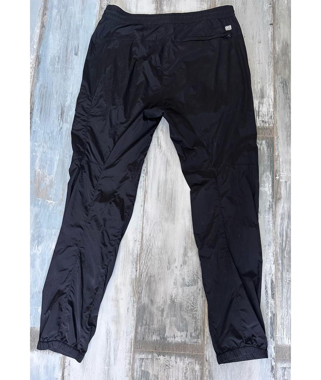 CP COMPANY Черные полиамидовые повседневные брюки, фото 2