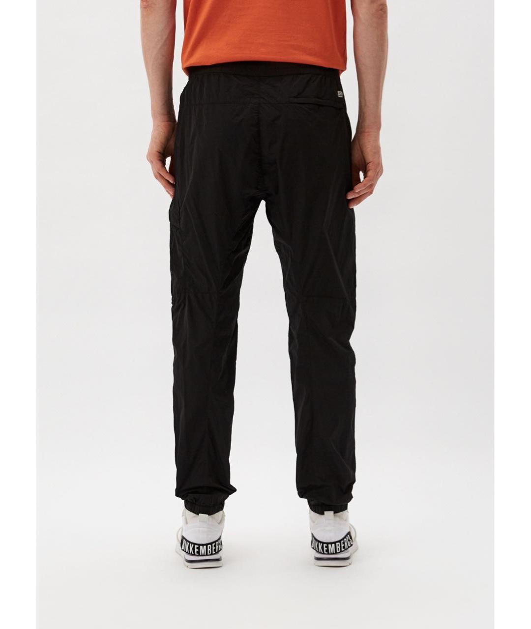 CP COMPANY Черные полиамидовые повседневные брюки, фото 5