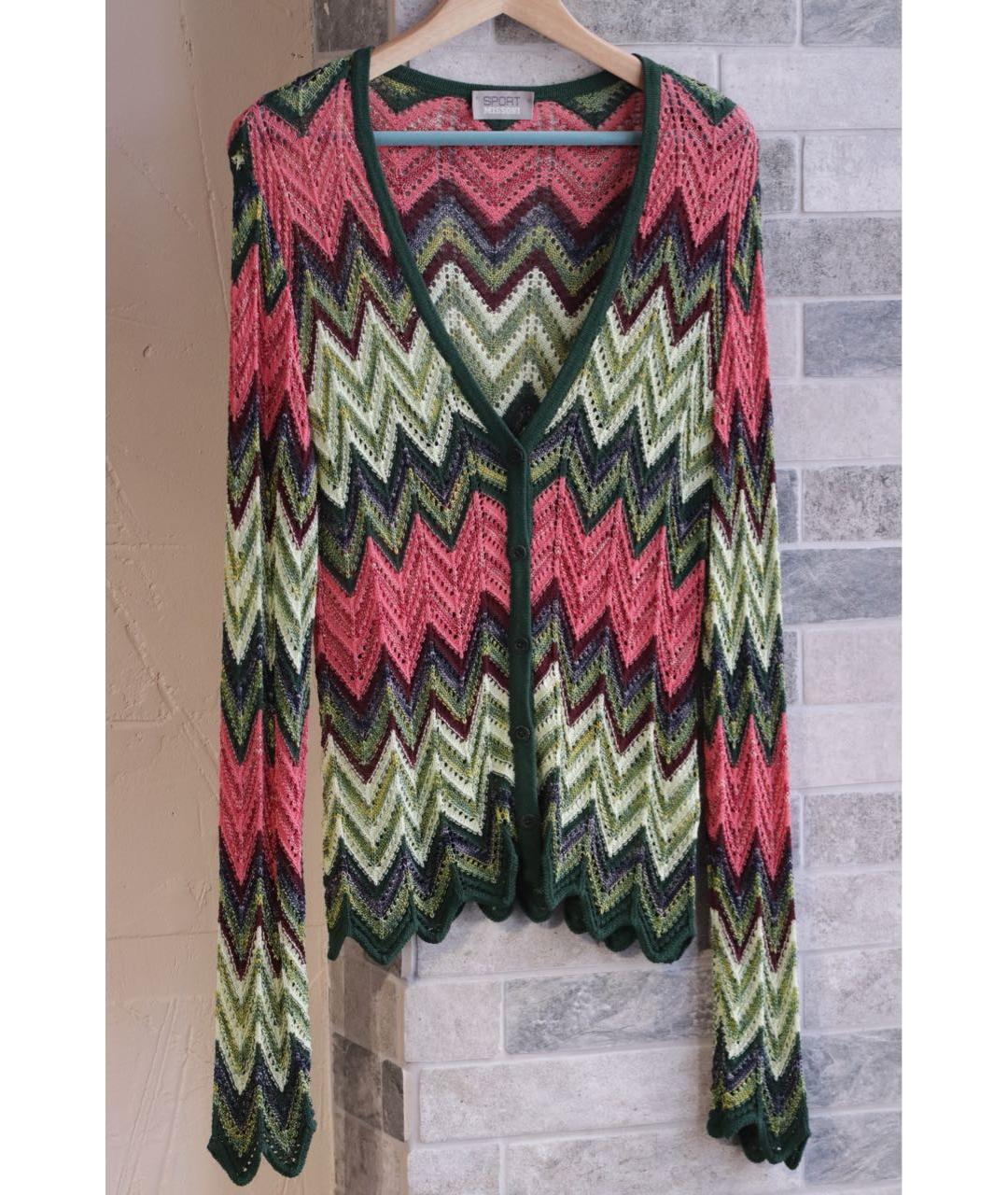 MISSONI Мульти вискозный кардиган, фото 8