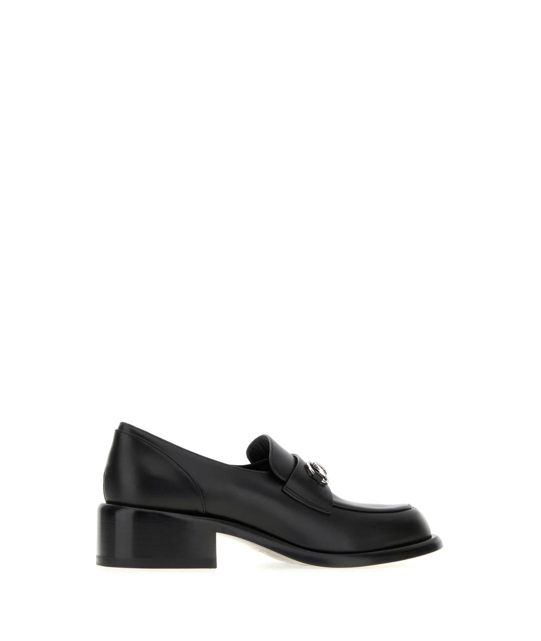 GUCCI Черные кожаные лоферы, фото 3