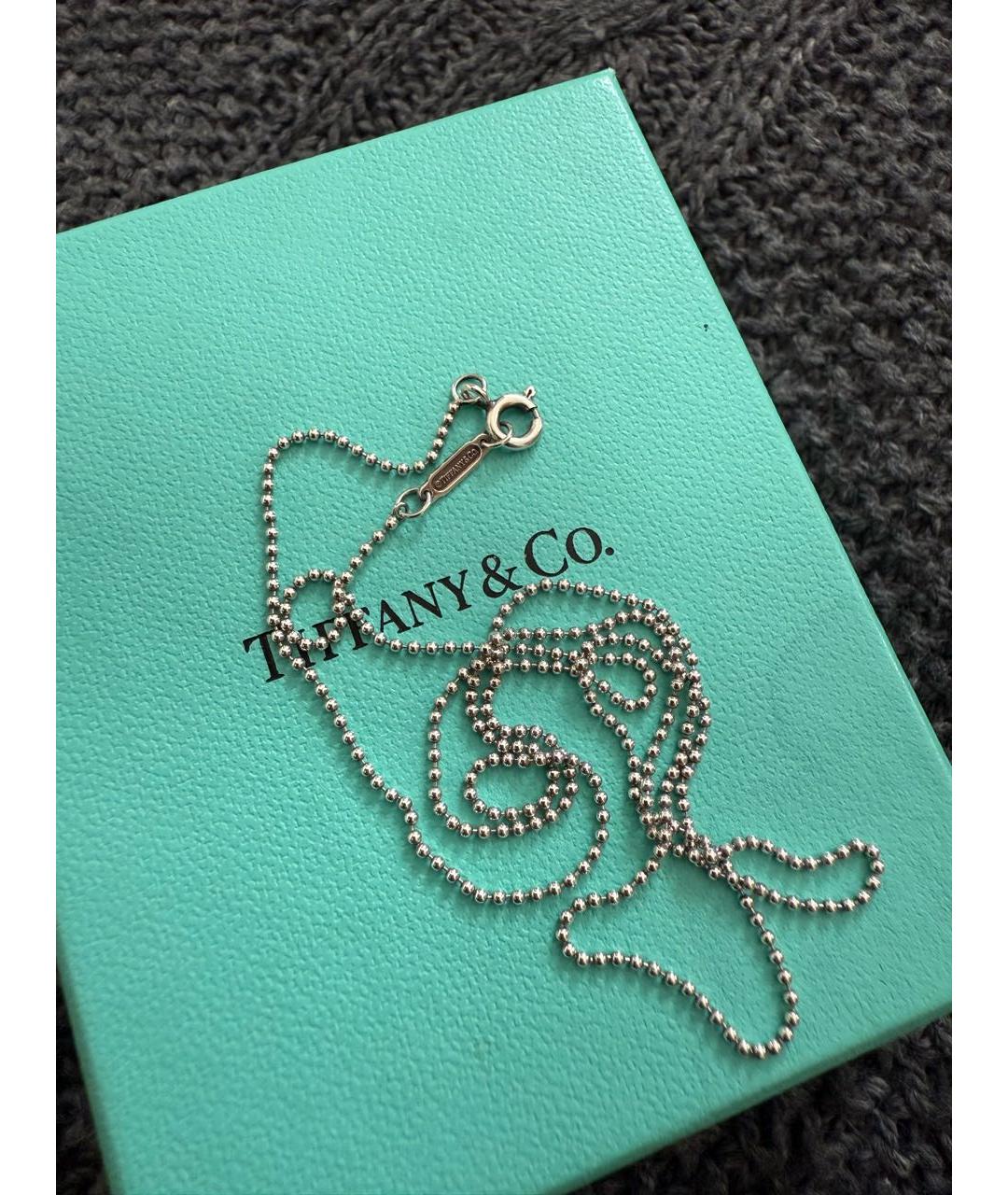 TIFFANY&CO Серебряная серебряная цепочка, фото 5