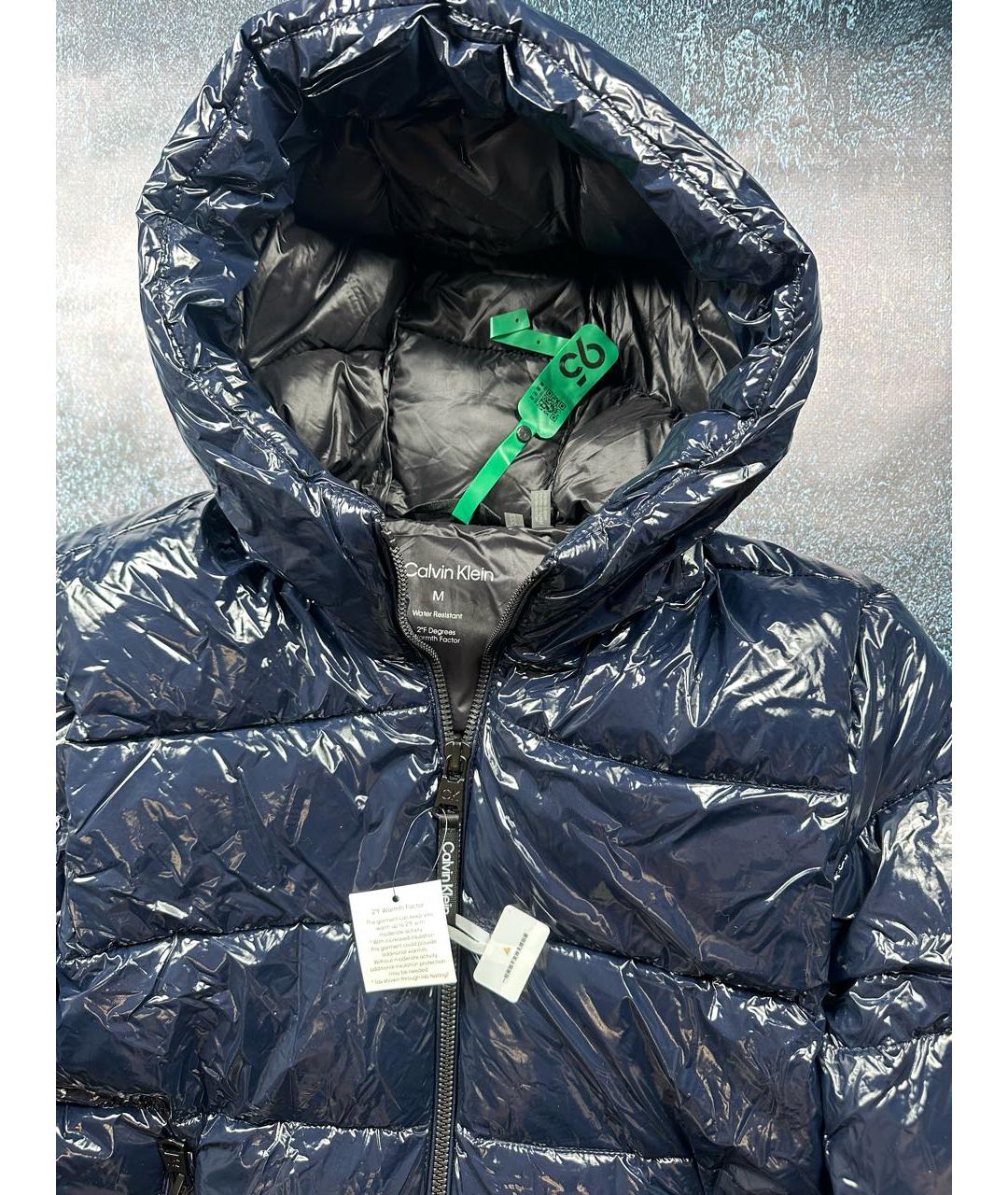 CALVIN KLEIN Темно-синяя куртка, фото 2
