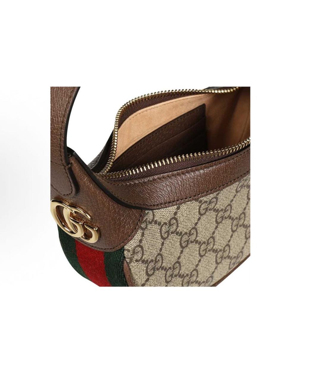 GUCCI Мульти кожаная сумка с короткими ручками, фото 4