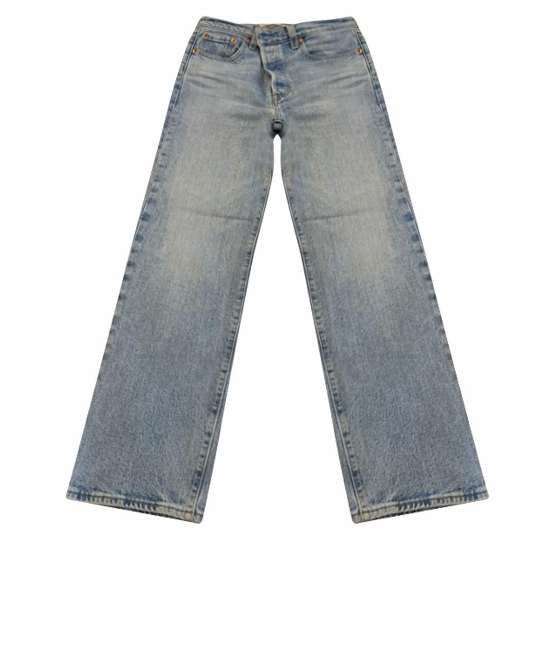 LEVI'S Синие прямые джинсы, фото 1