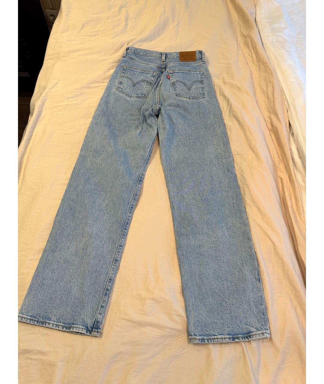 LEVI'S Синие прямые джинсы, фото 2