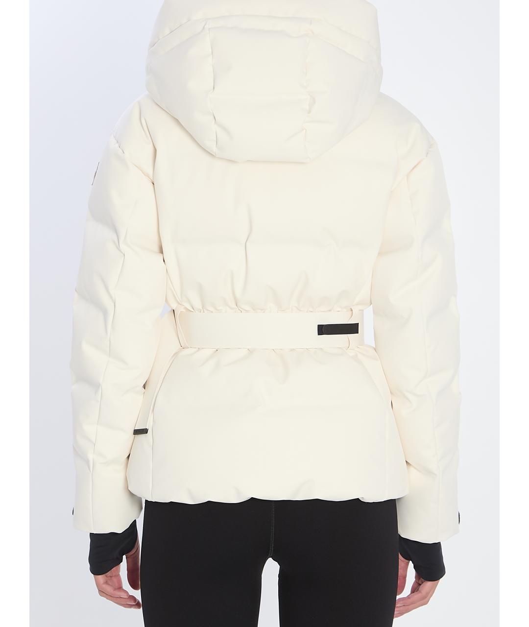 MONCLER GRENOBLE Белая полиэстеровая куртка, фото 5