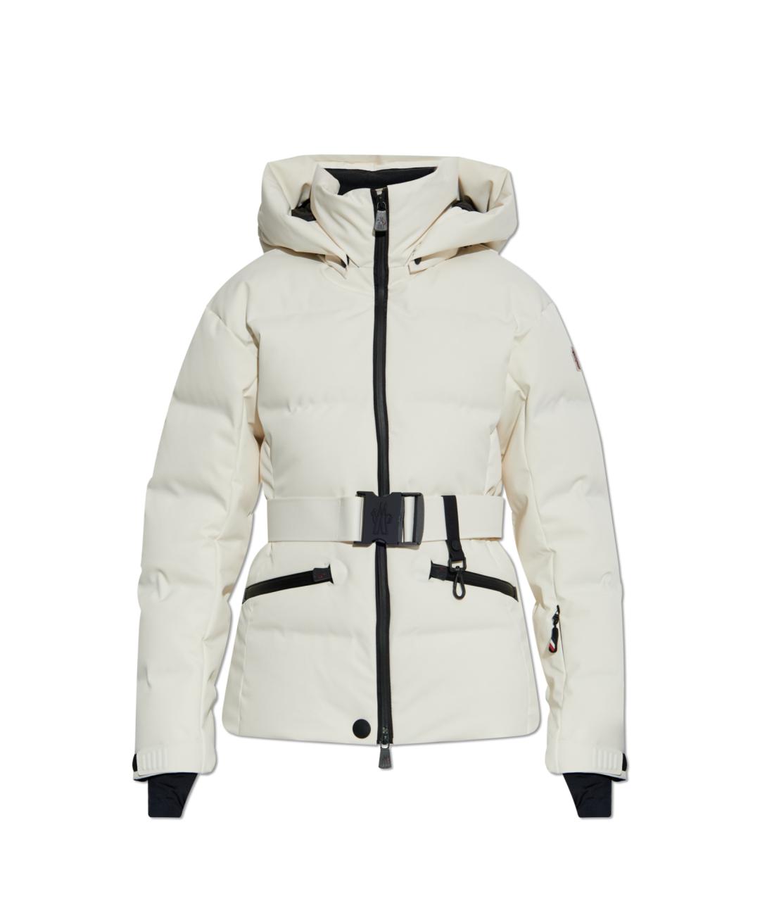 MONCLER GRENOBLE Белая полиэстеровая куртка, фото 1