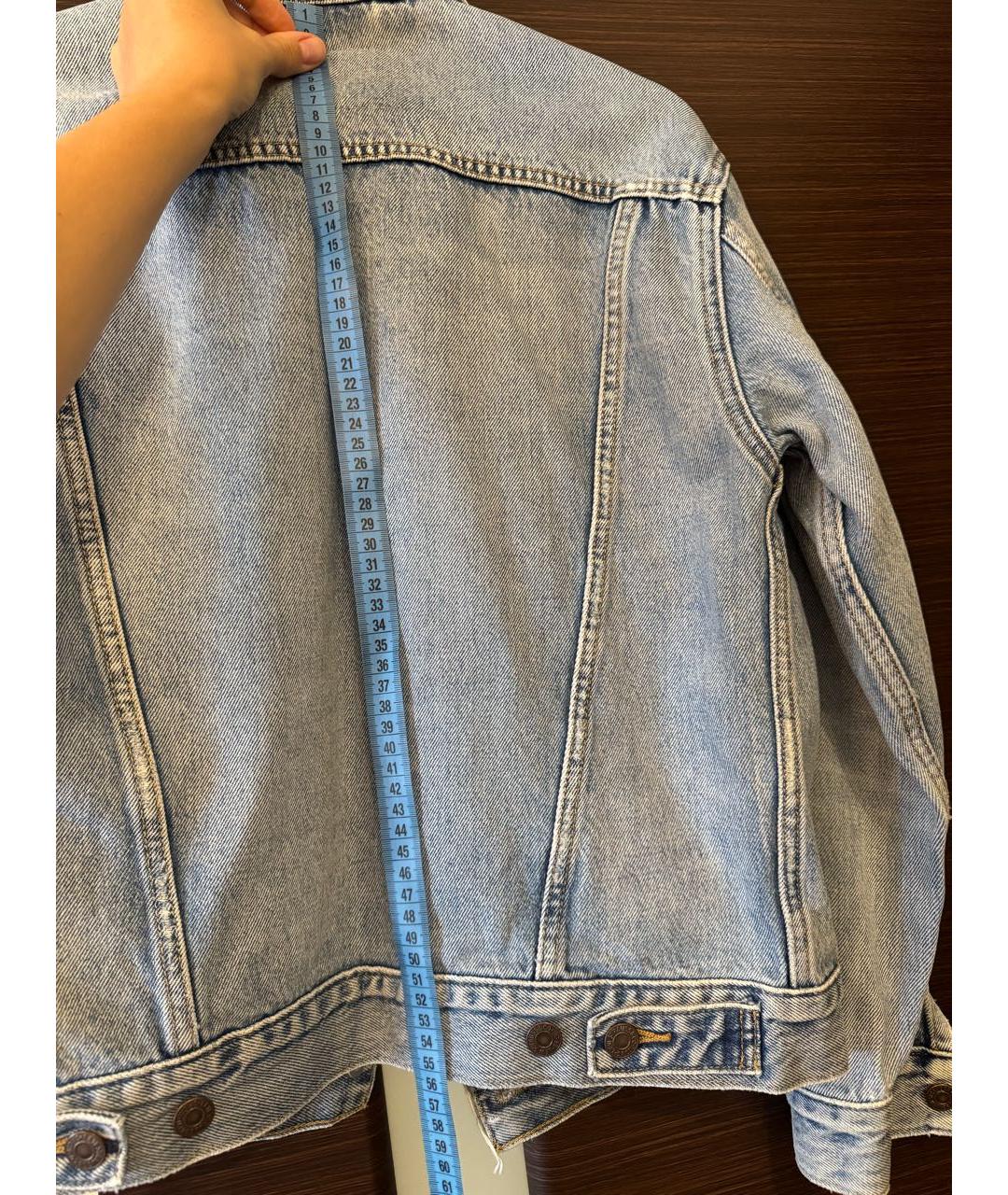 LEVI'S Синяя деним куртка, фото 5