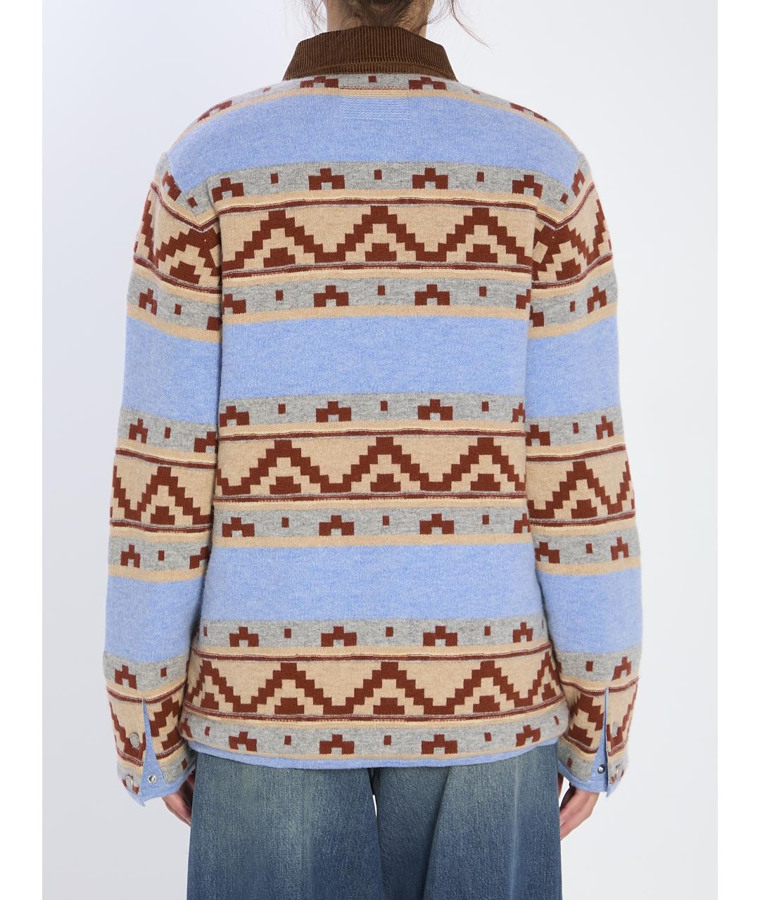 GUEST IN RESIDENCE Голубая шерстяная куртка, фото 5