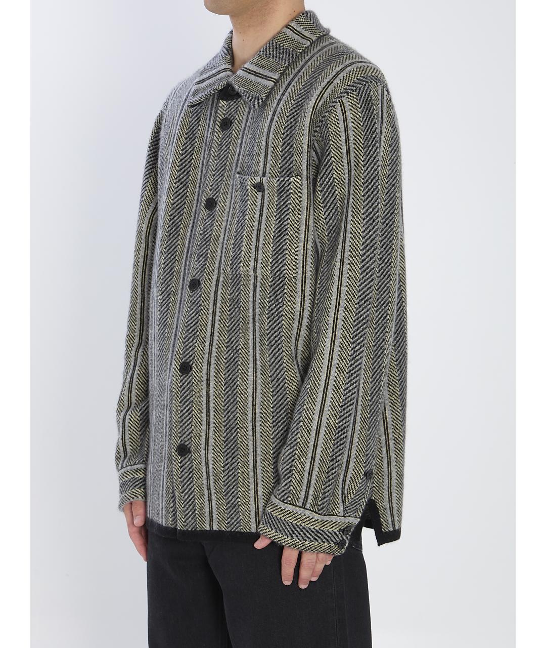 GUEST IN RESIDENCE Серая кашемировая рубашка, фото 3