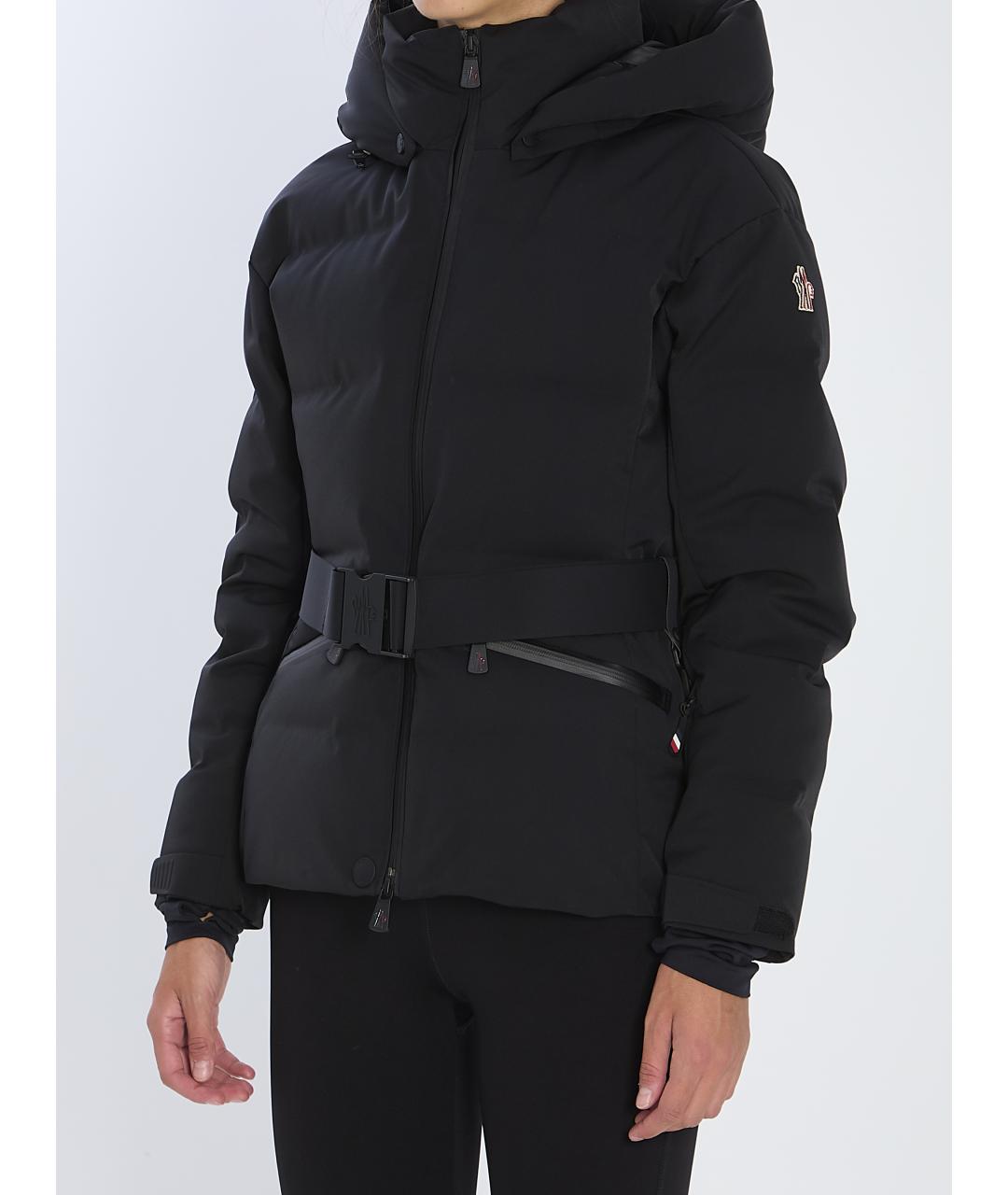 MONCLER GRENOBLE Черная полиэстеровая куртка, фото 3