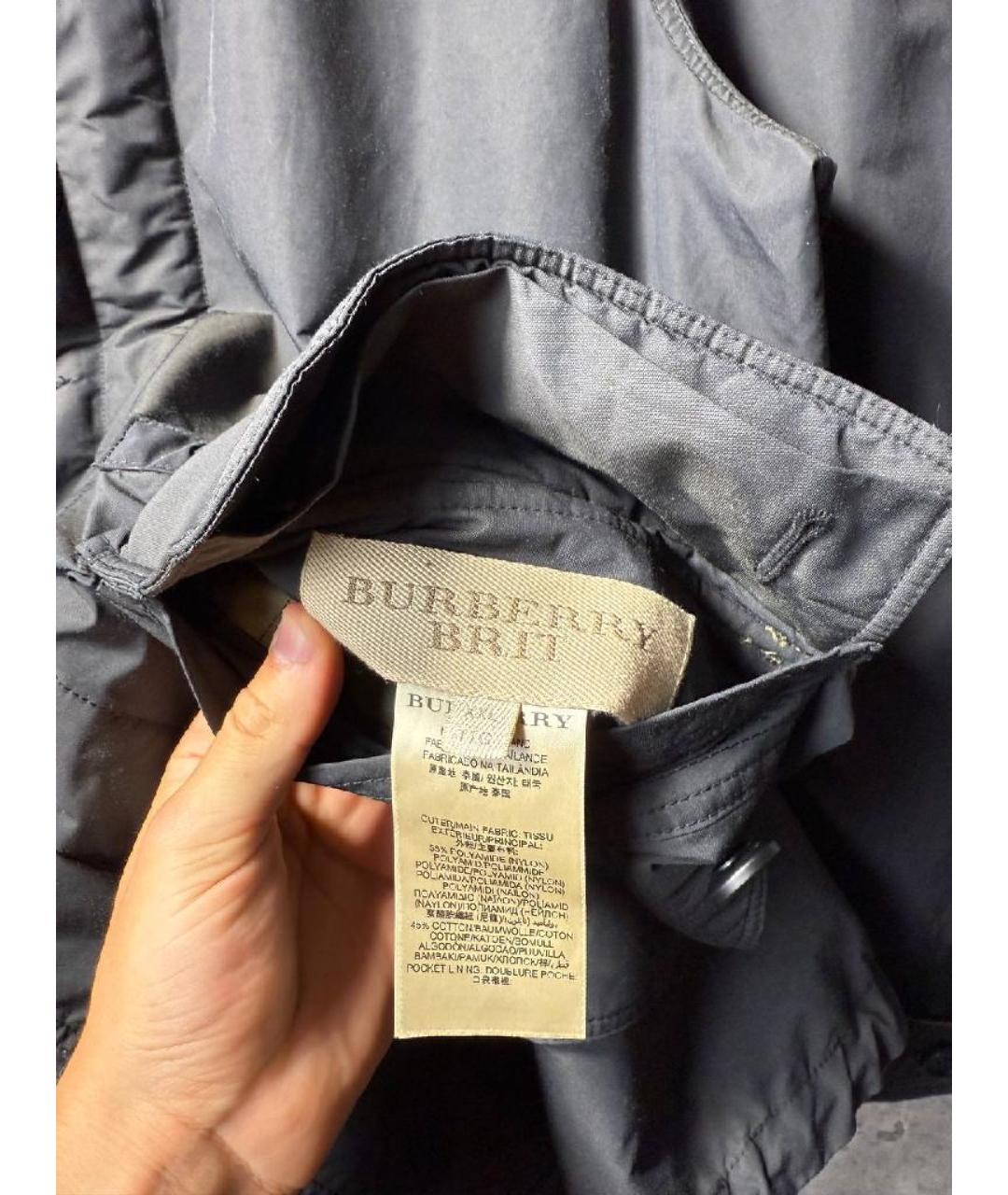 BURBERRY Хаки парка, фото 3