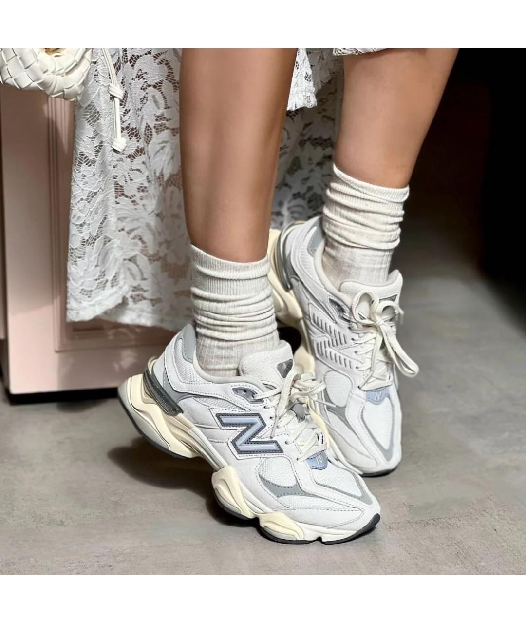 NEW BALANCE Бежевые кроссовки, фото 7