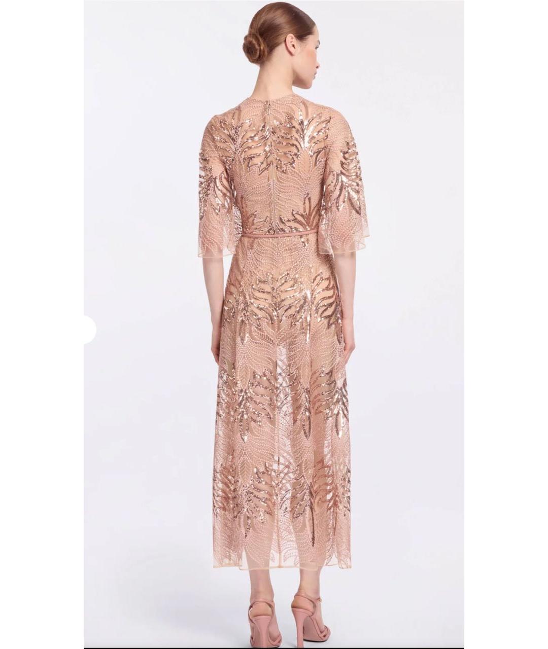 ELIE SAAB Бежевое полиэстеровое вечернее платье, фото 6