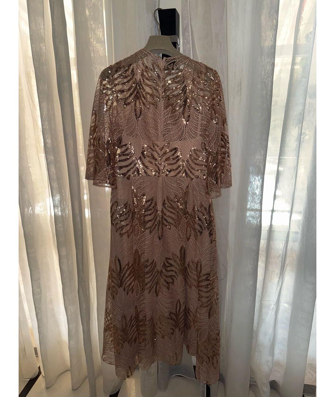 ELIE SAAB Бежевое полиэстеровое вечернее платье, фото 2