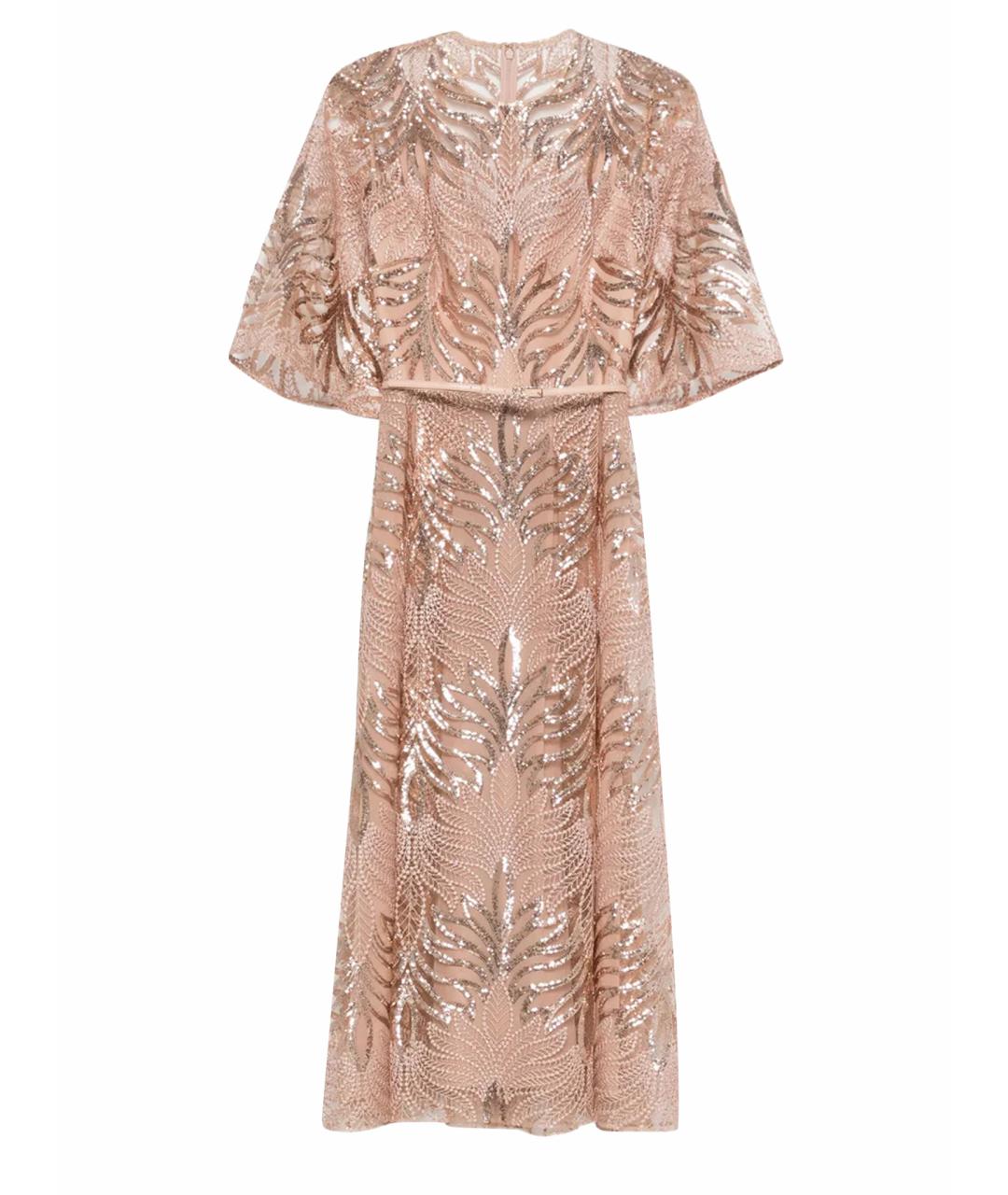 ELIE SAAB Бежевое полиэстеровое вечернее платье, фото 1