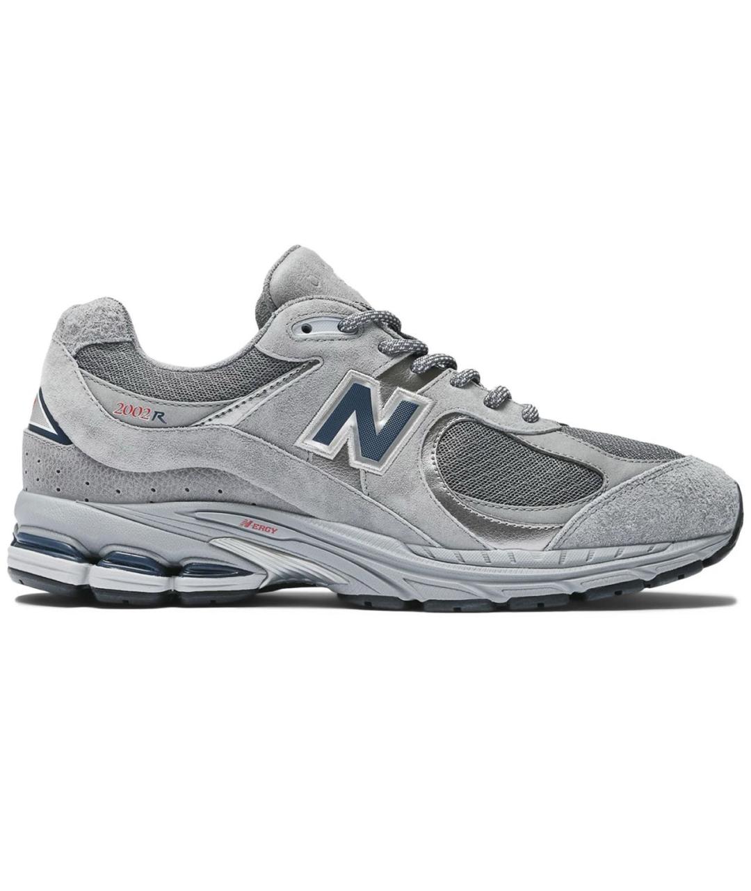 NEW BALANCE Серые текстильные низкие кроссовки / кеды, фото 9