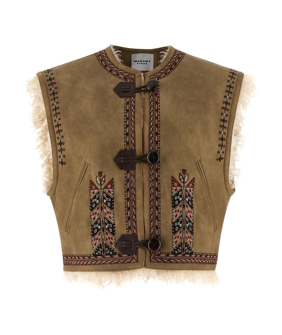 ISABEL MARANT ETOILE Бежевая жилетка, фото 1