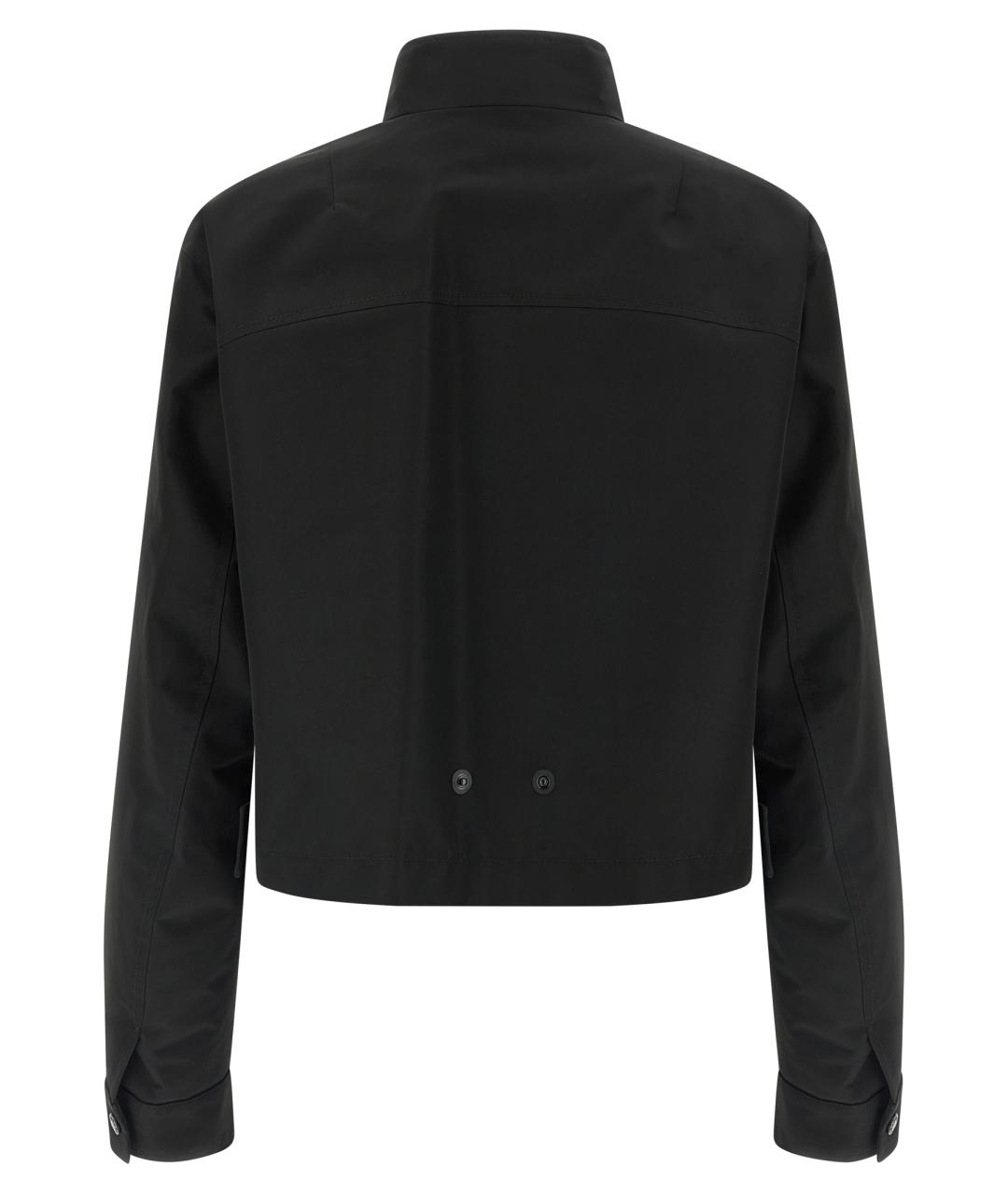 MONCLER Черная полиэстеровая куртка, фото 2