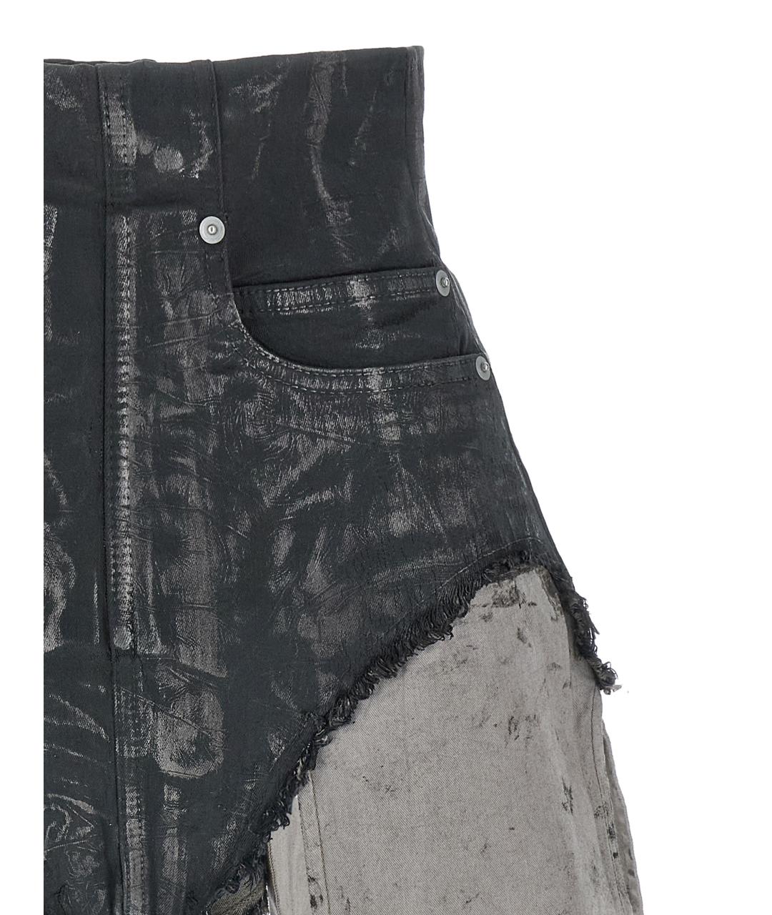 RICK OWENS DRKSHDW Коричневые хлопковые шорты, фото 3