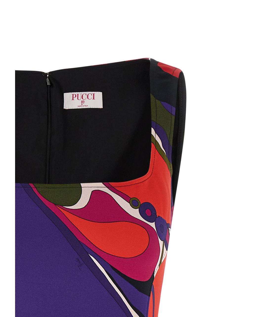 EMILIO PUCCI Мульти платье, фото 3