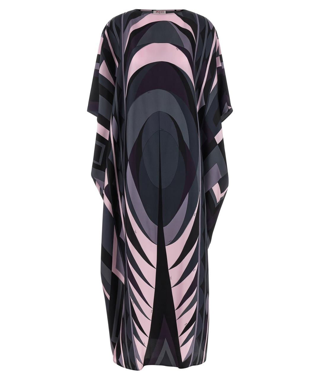 EMILIO PUCCI Мульти шелковая юбка макси, фото 1