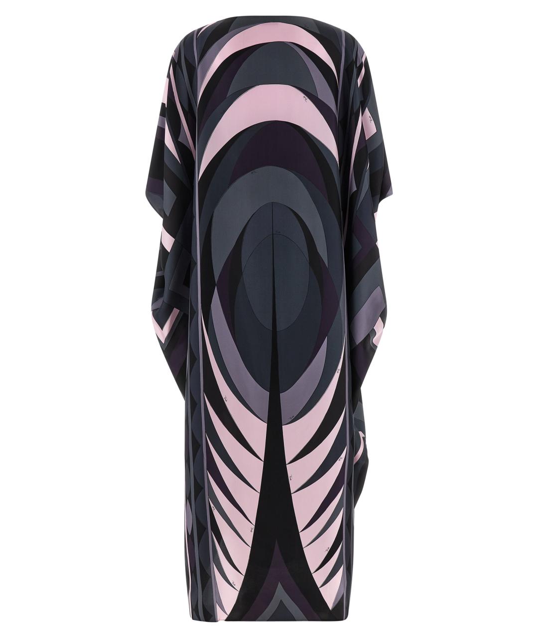 EMILIO PUCCI Мульти шелковая юбка макси, фото 2
