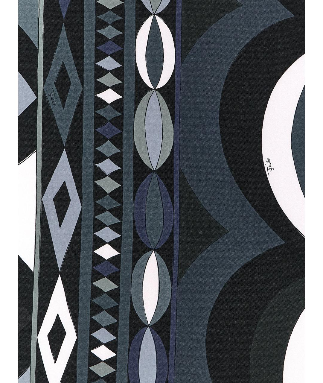 EMILIO PUCCI Мульти шелковый шарф, фото 3