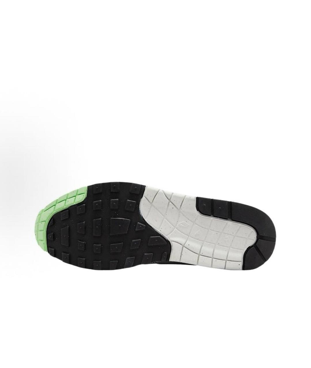 NIKE Салатовые текстильные кроссовки, фото 5