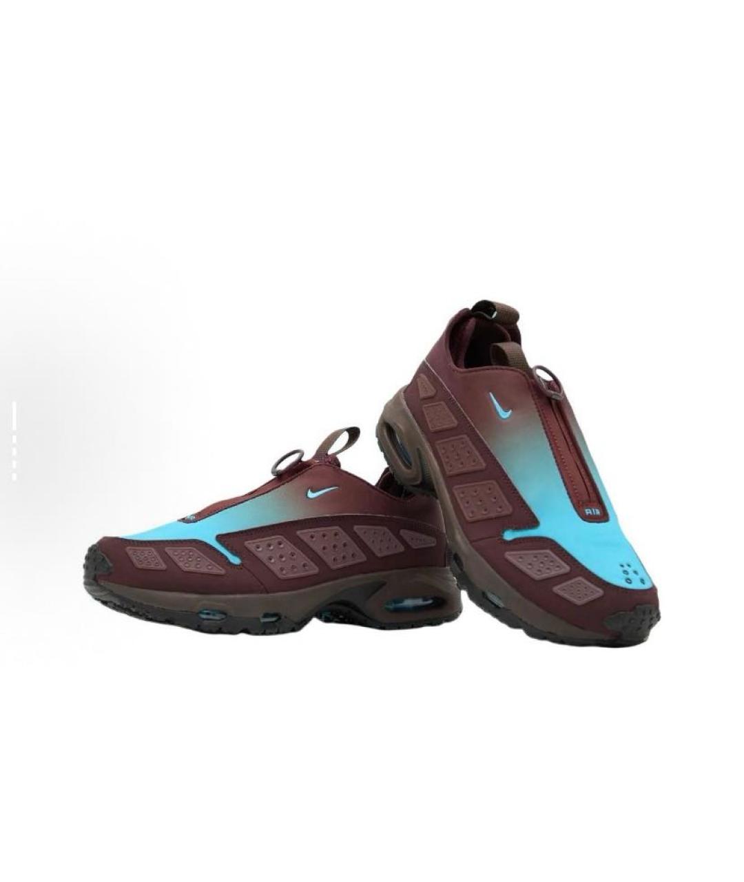 NIKE Бордовые текстильные кроссовки, фото 5