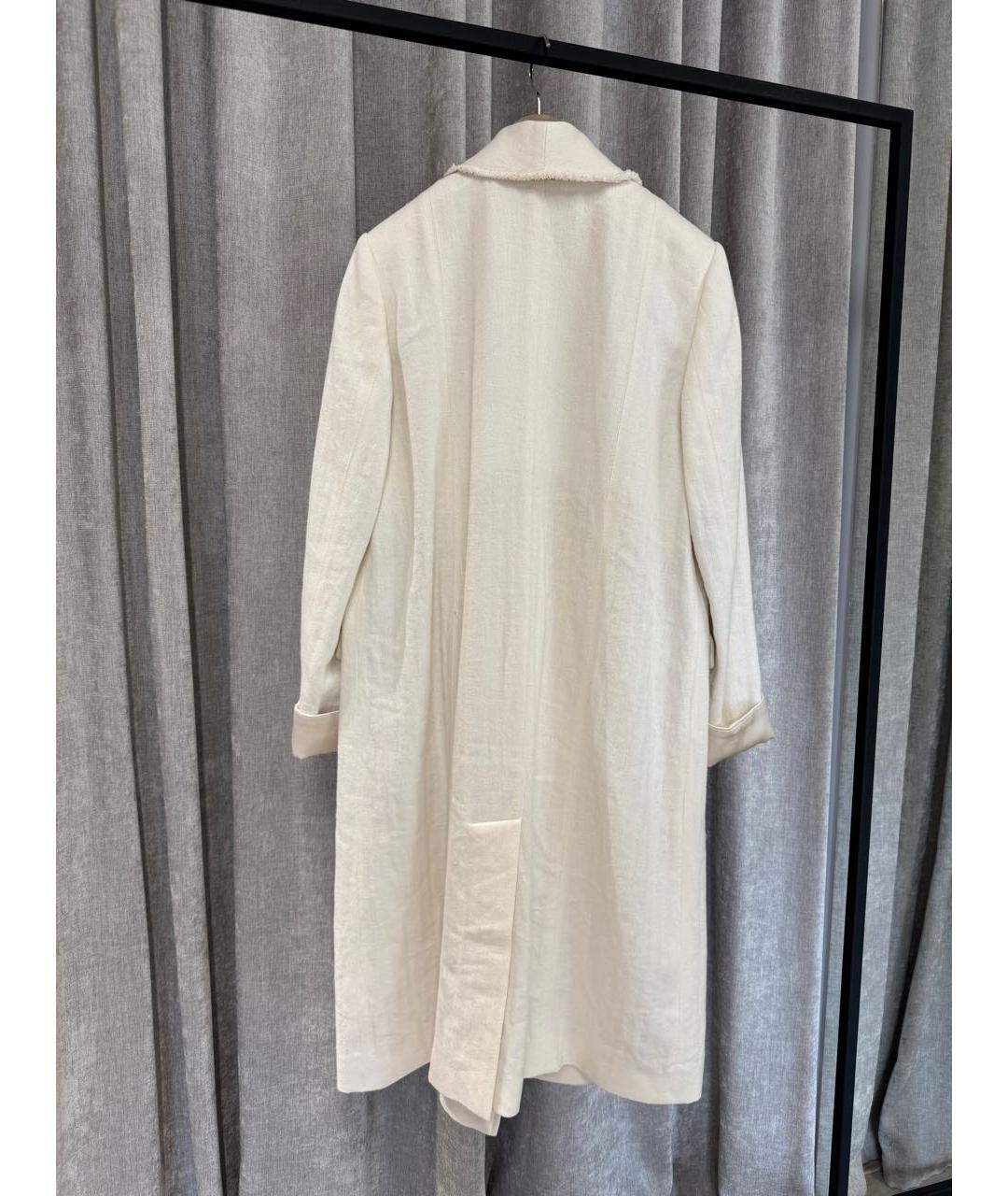 BRUNELLO CUCINELLI Бежевое хлопковое пальто, фото 2