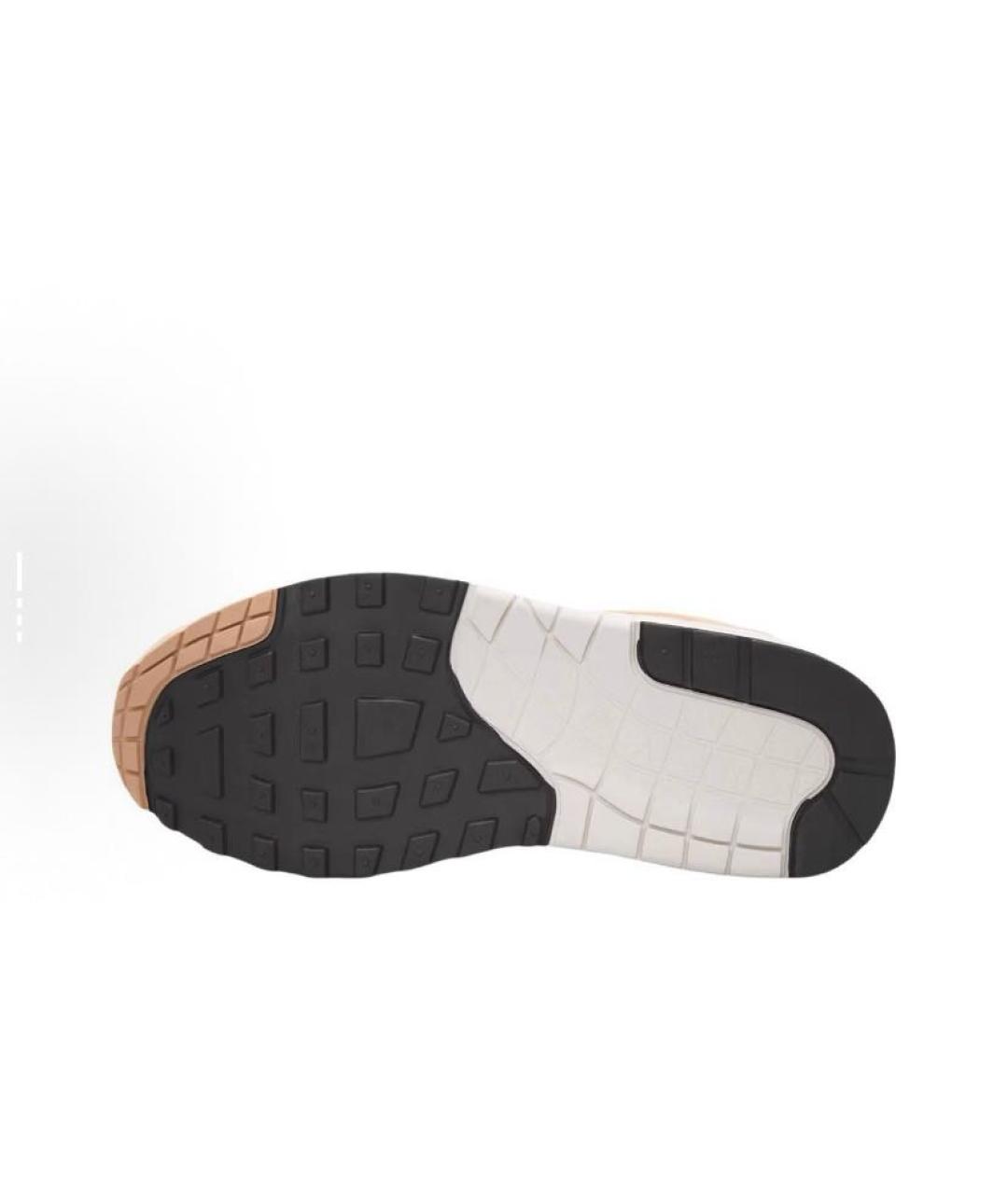 NIKE Бежевые текстильные кроссовки, фото 6