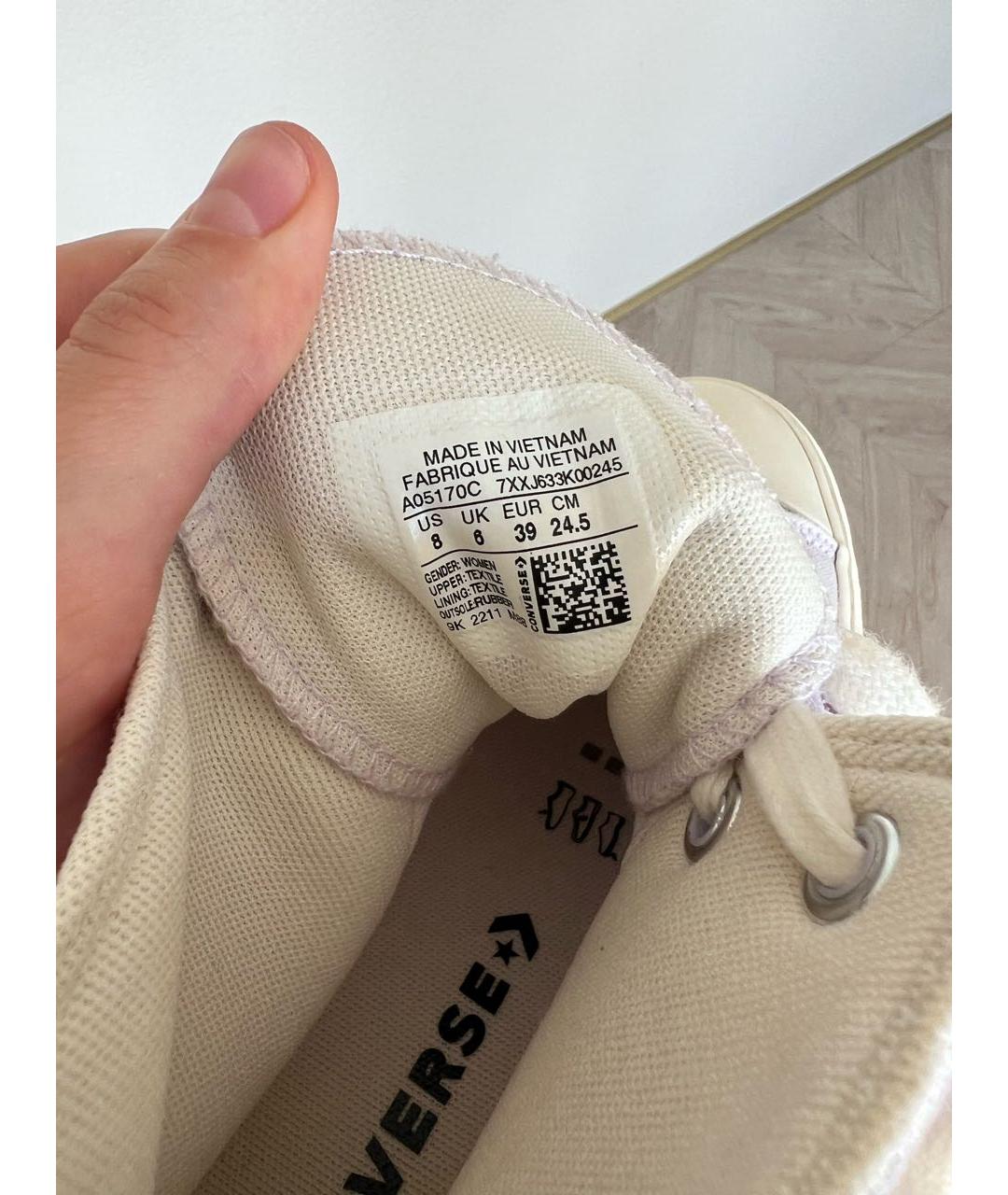 VANS Фиолетовые текстильные кеды, фото 5