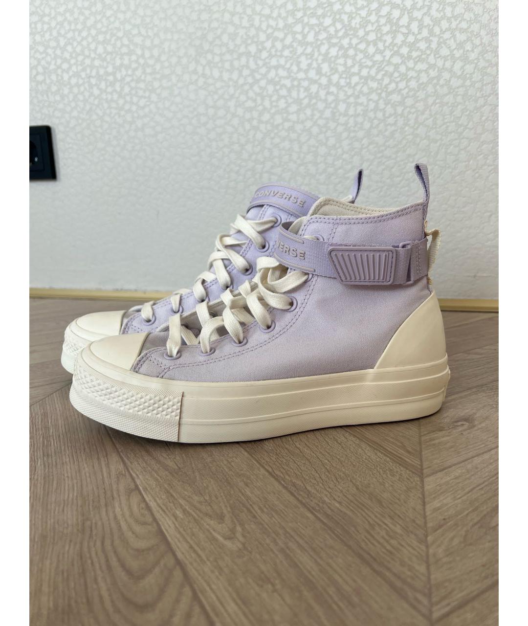 VANS Фиолетовые текстильные кеды, фото 8