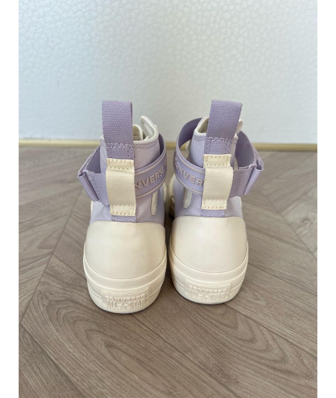 VANS Фиолетовые текстильные кеды, фото 4