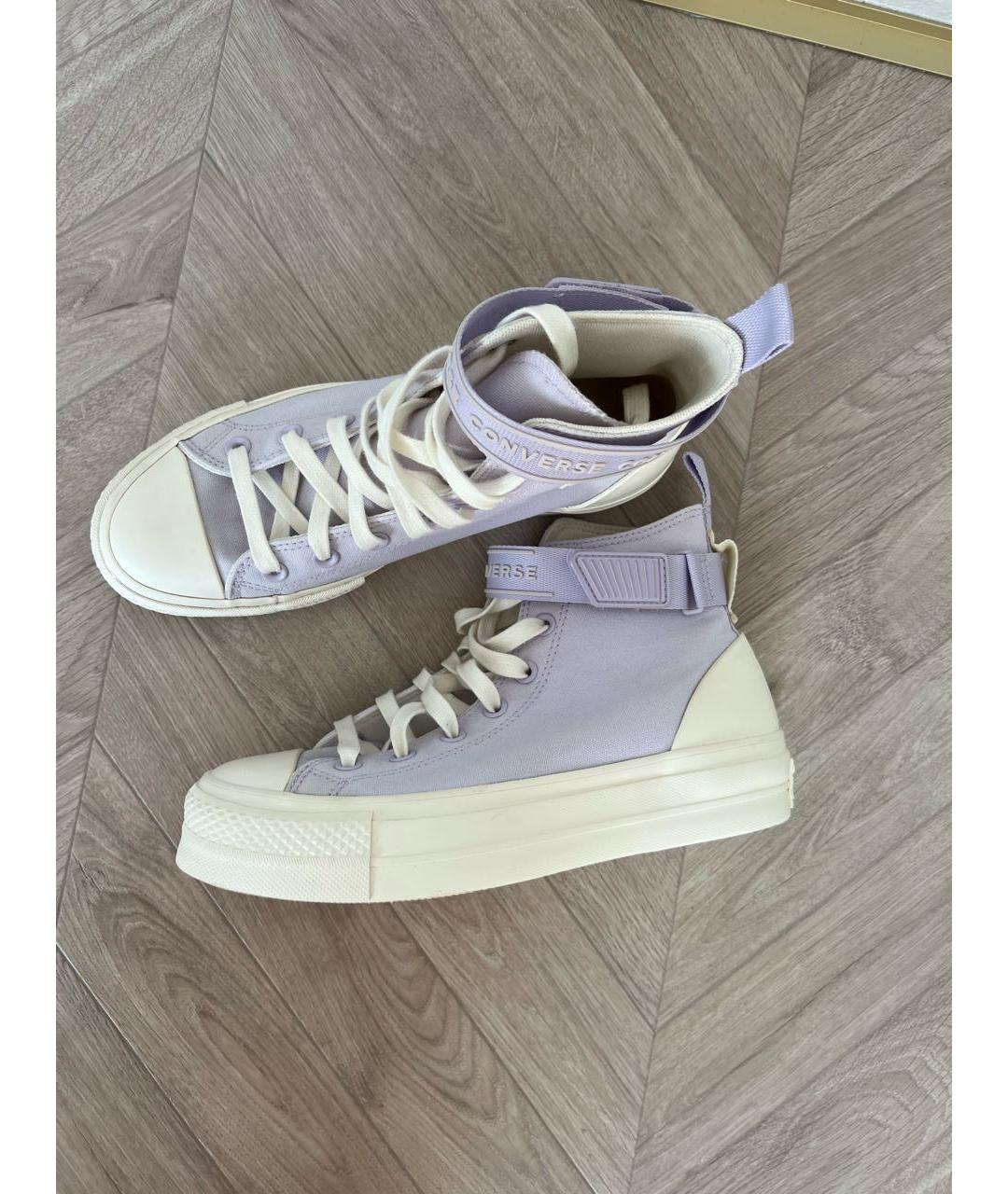 VANS Фиолетовые текстильные кеды, фото 3