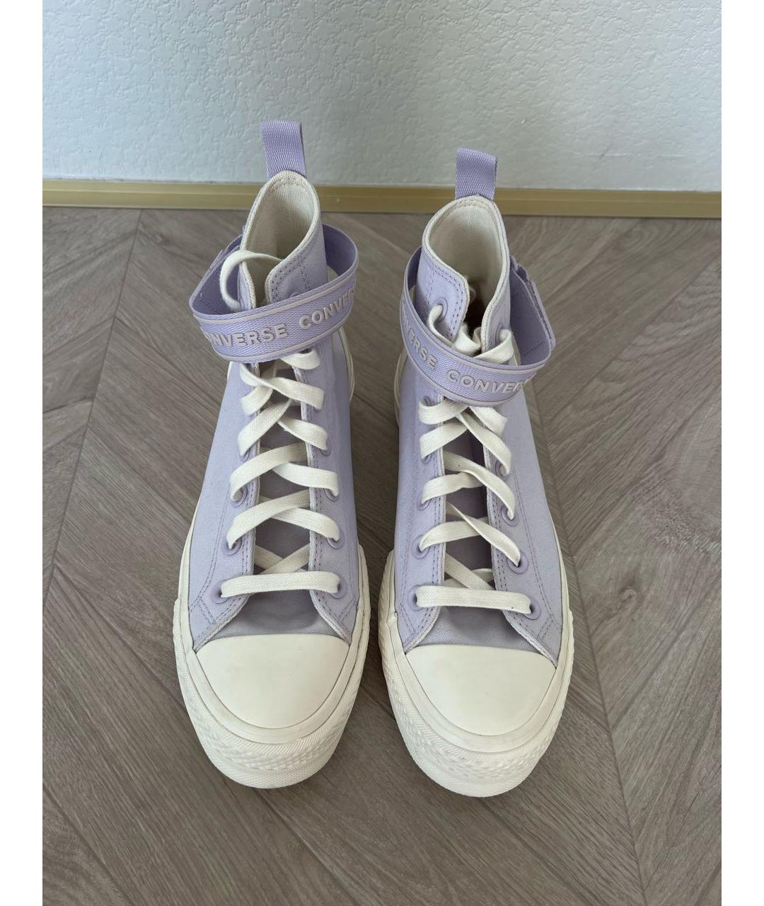 VANS Фиолетовые текстильные кеды, фото 2