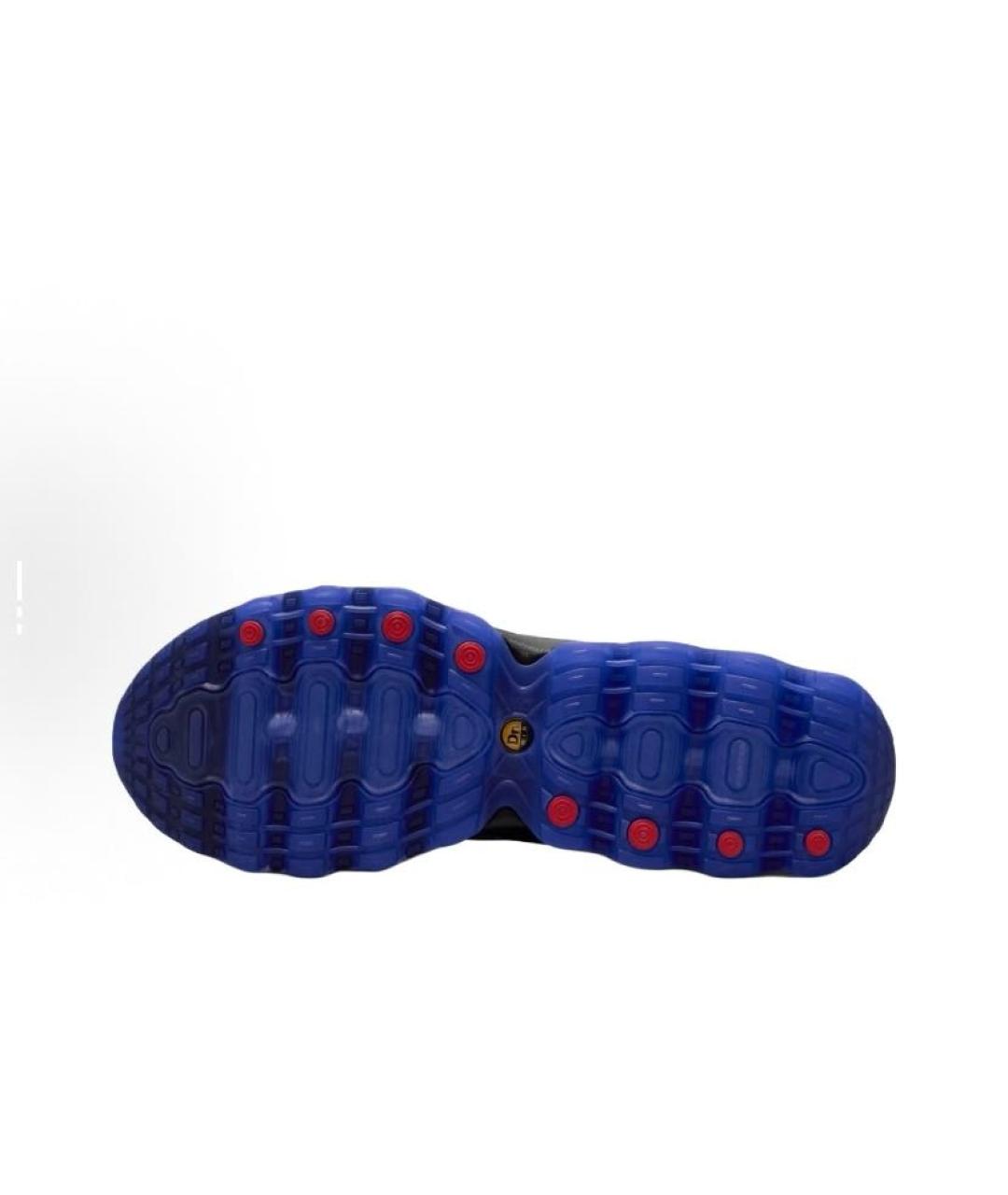 NIKE Синие текстильные кроссовки, фото 6