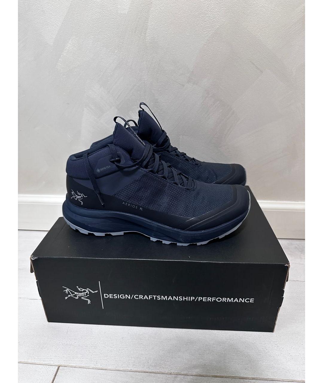 ARCTERYX Темно-синие синтетические кроссовки, фото 8