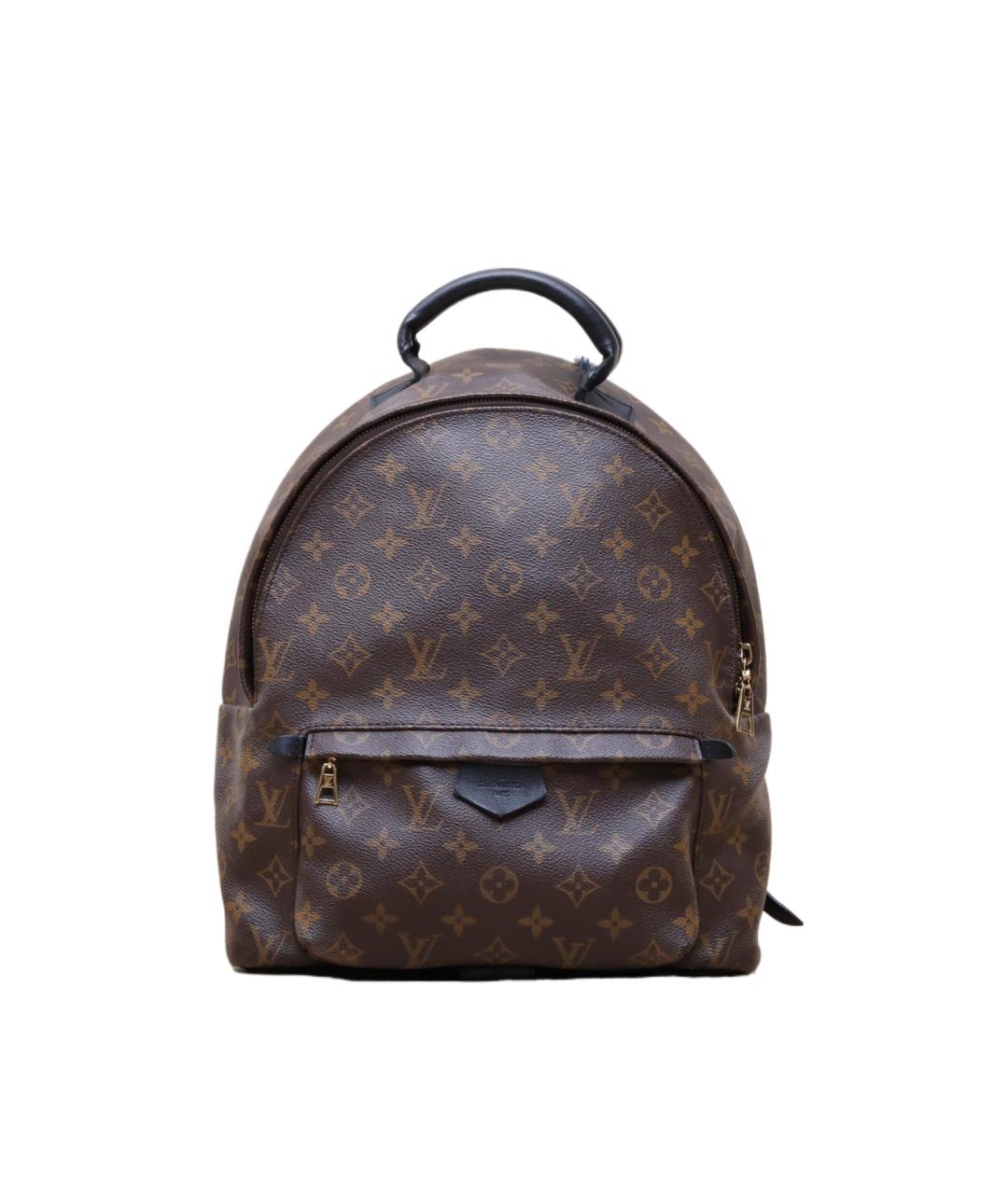 LOUIS VUITTON Коричневый кожаный рюкзак, фото 1